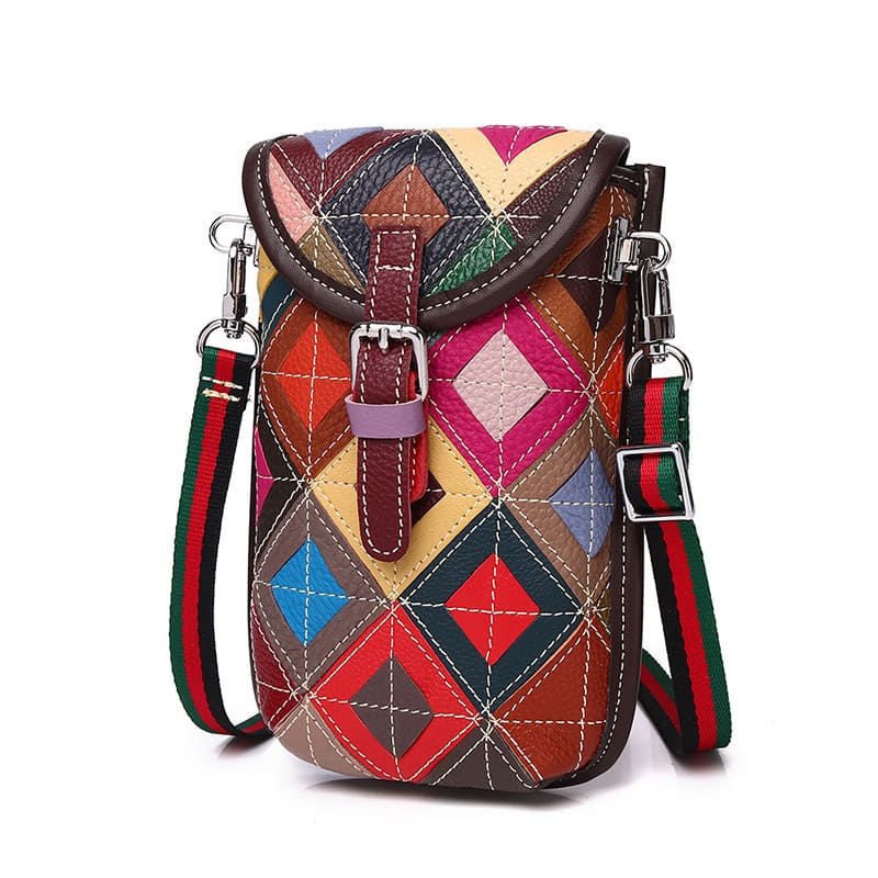 patchwork handytasche