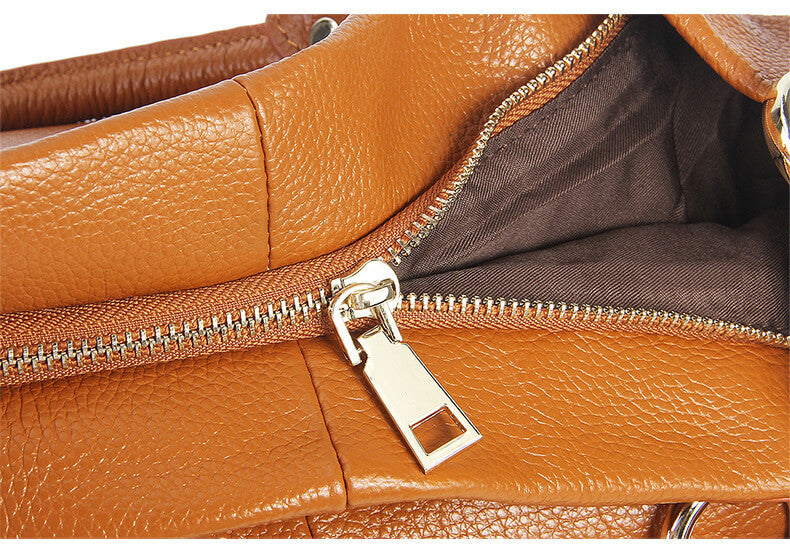 Elegante Umhängetasche Handtasche zum Umhängen für Damen Schultertasche Ledertasche