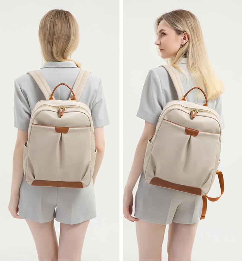 rucksack wasserdicht damen beige