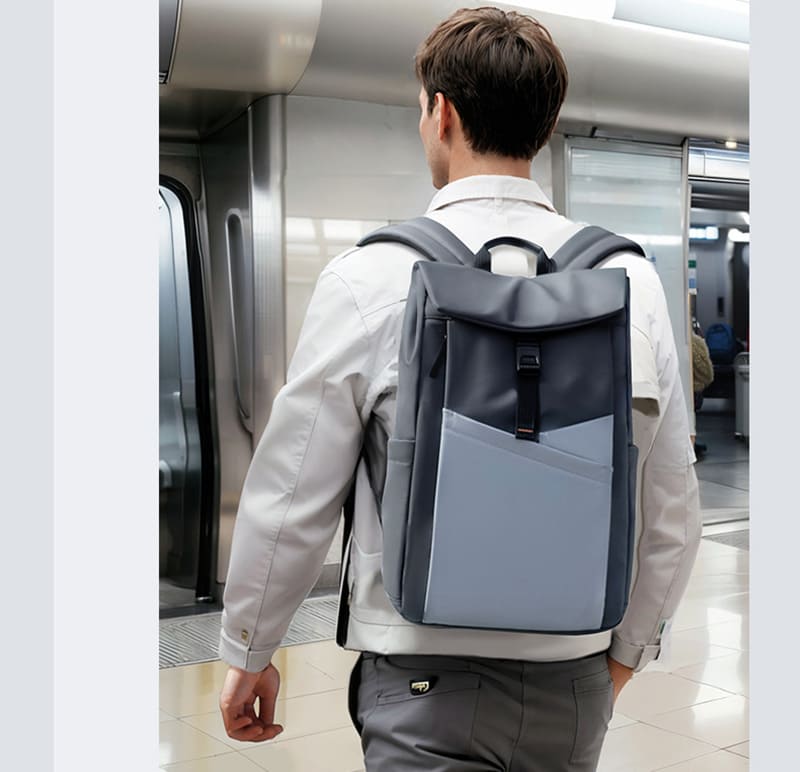 laptop rucksack herren grau