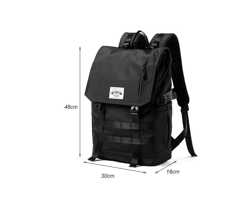 großer Rucksack Oxford Schulrucksack mit Laptopfach für Reisen Bergsteigen