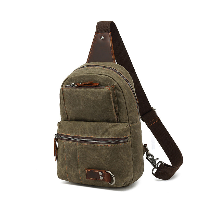 schultertasche herren canvas