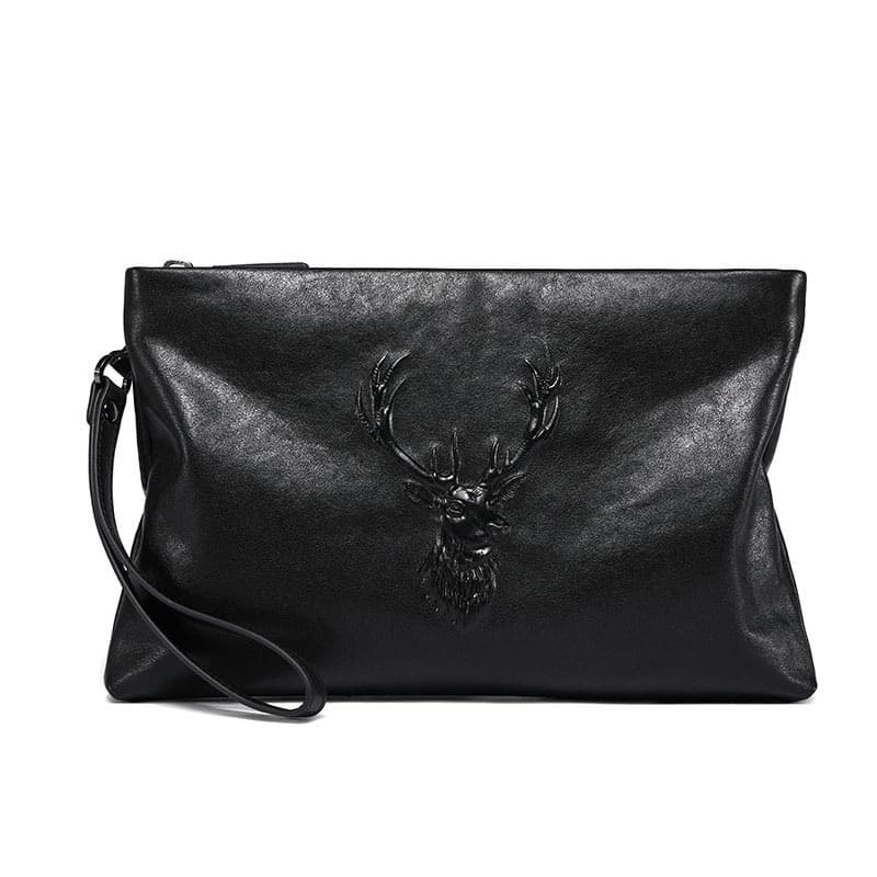 männer clutch leder