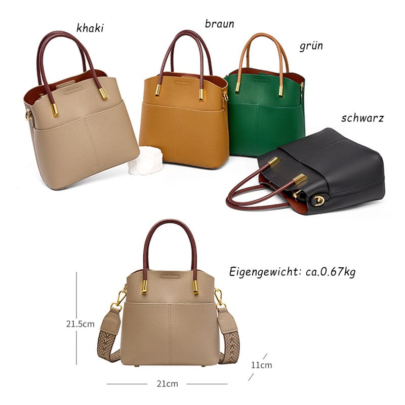 bucket bag leder