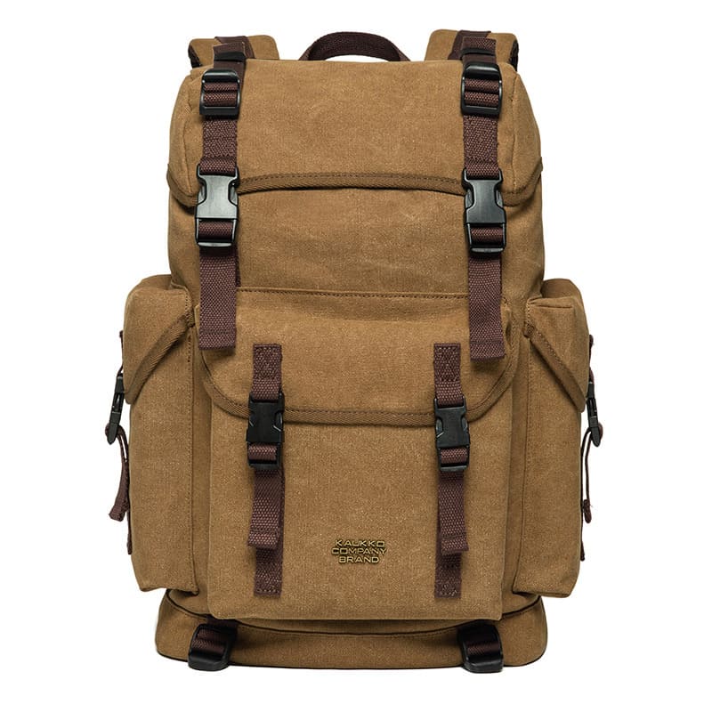 vintage canvas rucksack herren