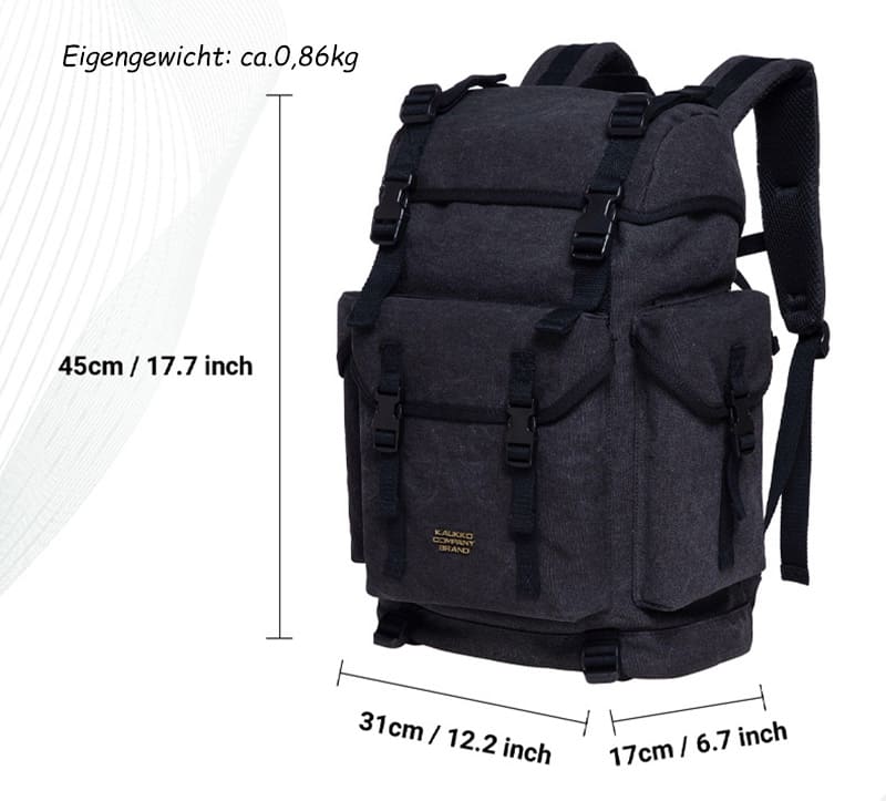 rucksack herren groß