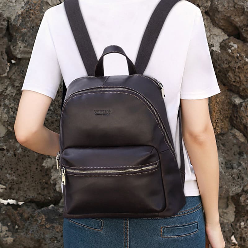 leder rucksack damen vintage