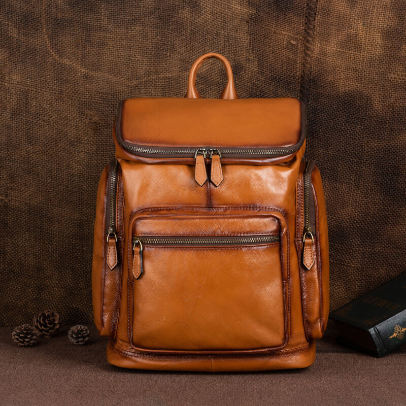 leder rucksack herren business