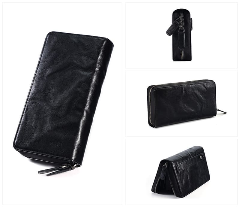 clutch herren schwarz