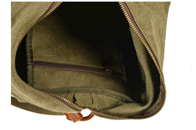 Retro Canvas Herren Reisetasche Segeltuch Umhängetasche für Reisen Messenger Bag
