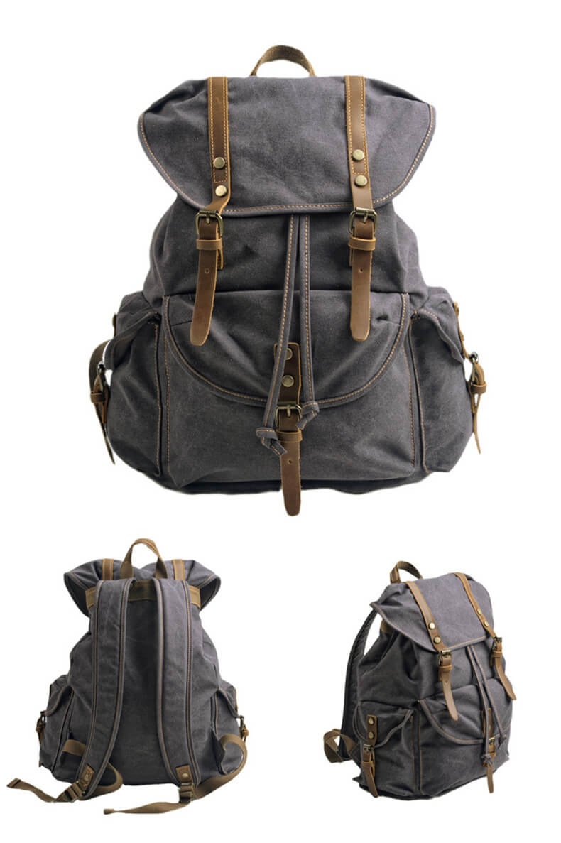 rucksack herren grau