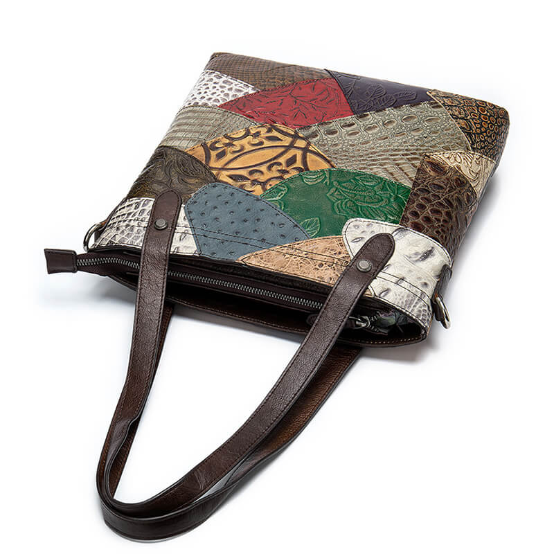 schultertasche damen groß leder