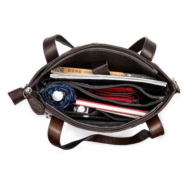 Schultertasche Damen bunt Leder groß Umhängetasche Vintage Ledertasche Patchwork