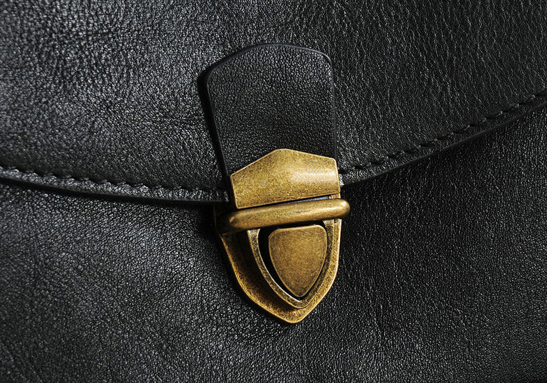 Vintage Damen Lederrucksack Alltag Rucksack Frauen Leder schwarz braun