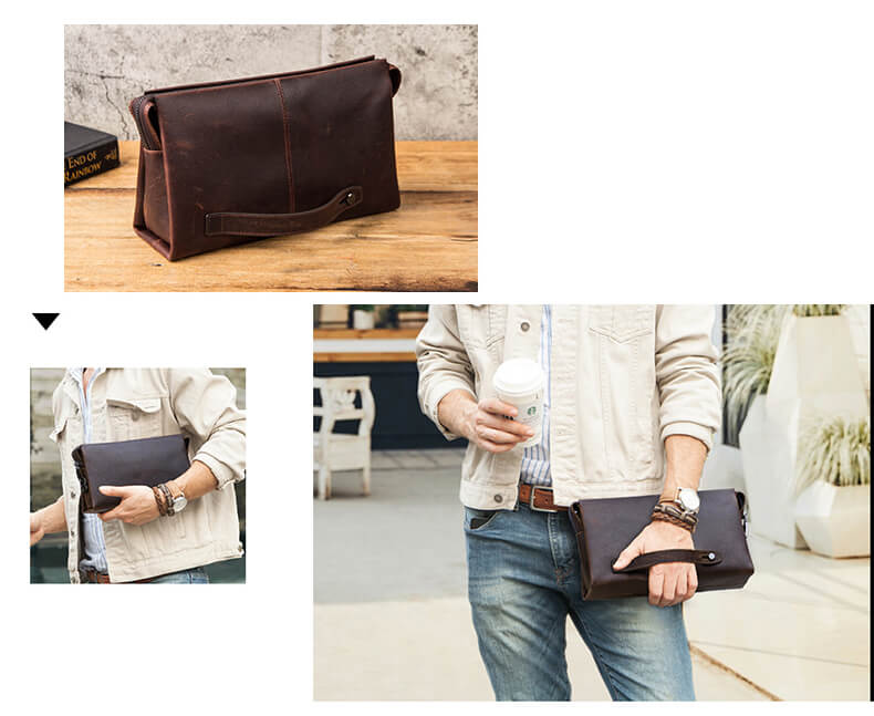 portemonnaie herren leder