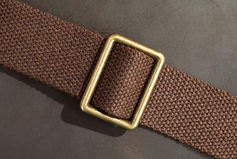 Vintage Herren Umhängetasche Leder klein mit Griff für Alltag