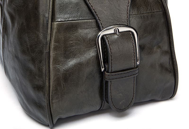 Vintage Leder Reisetasche Umhängetasche Handtasche retro