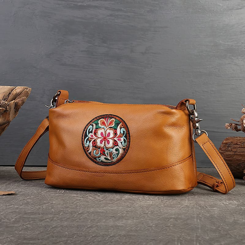 leder umhängetasche damen