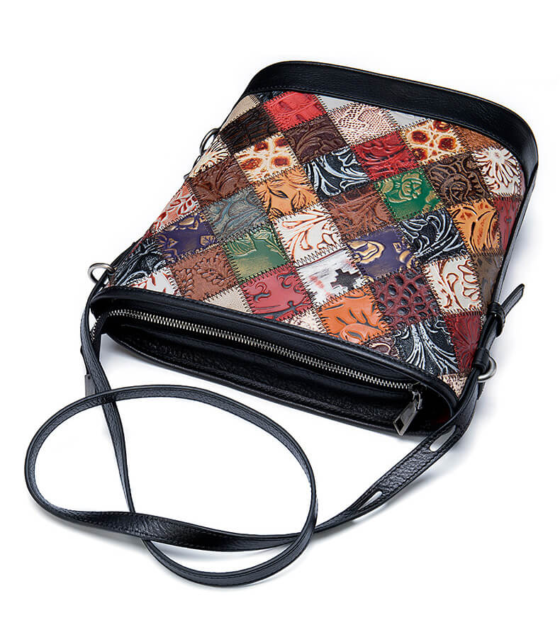 umhängetasche bunt klein