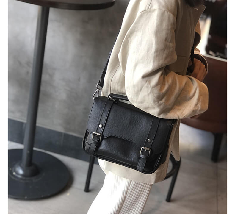 umhängetasche damen leder vintage