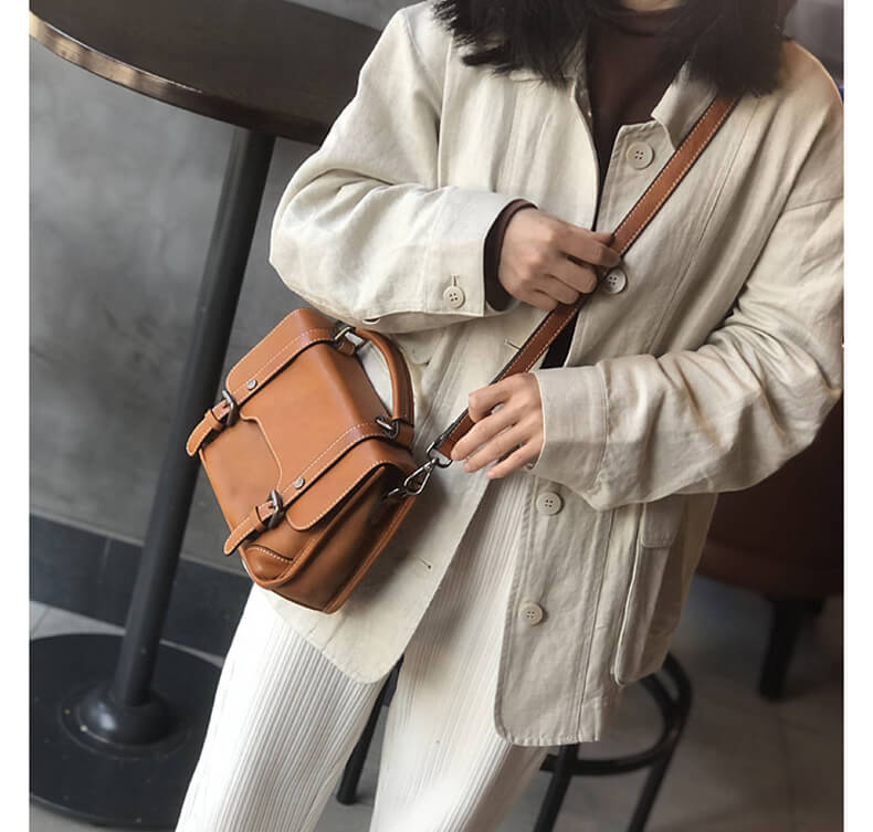 umhängetasche damen leder klein