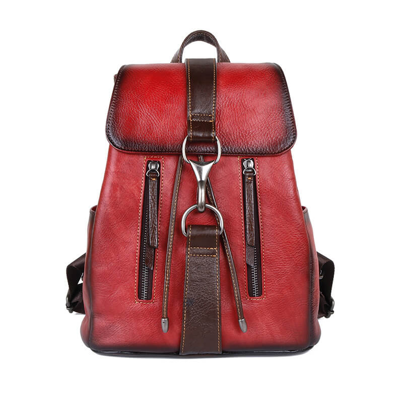 leder rucksack damen vintage