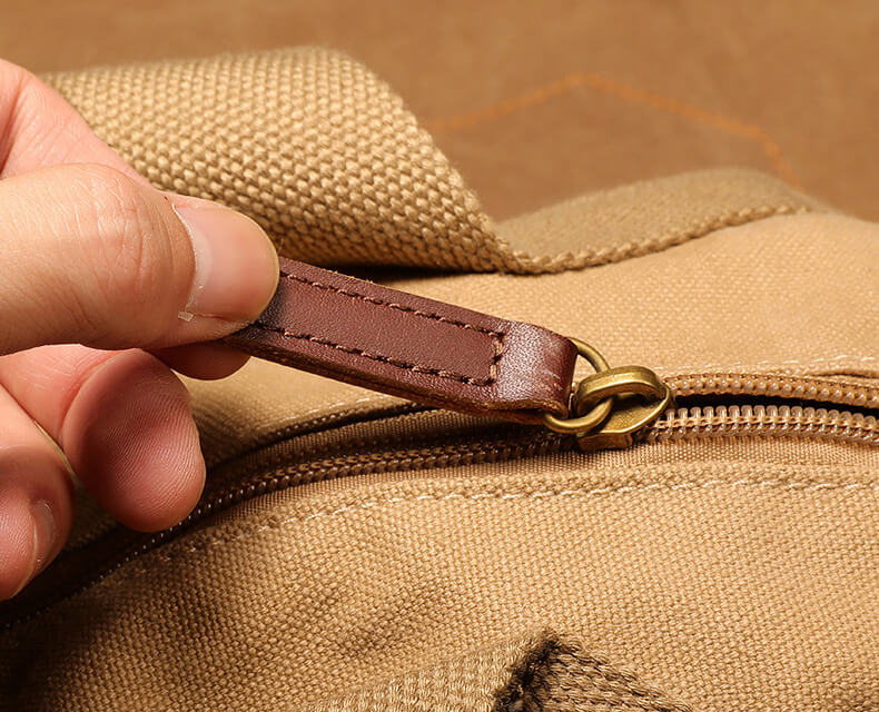 große Umhängetasche Herren Canvas Handtasche für Reisen mit Schuhfach