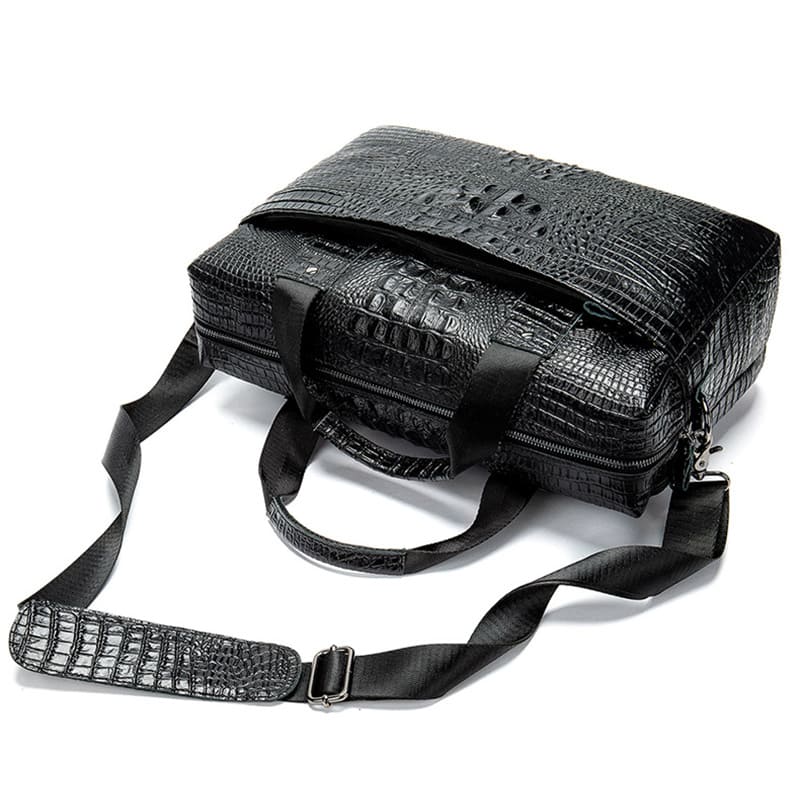 handtasche kroko optik