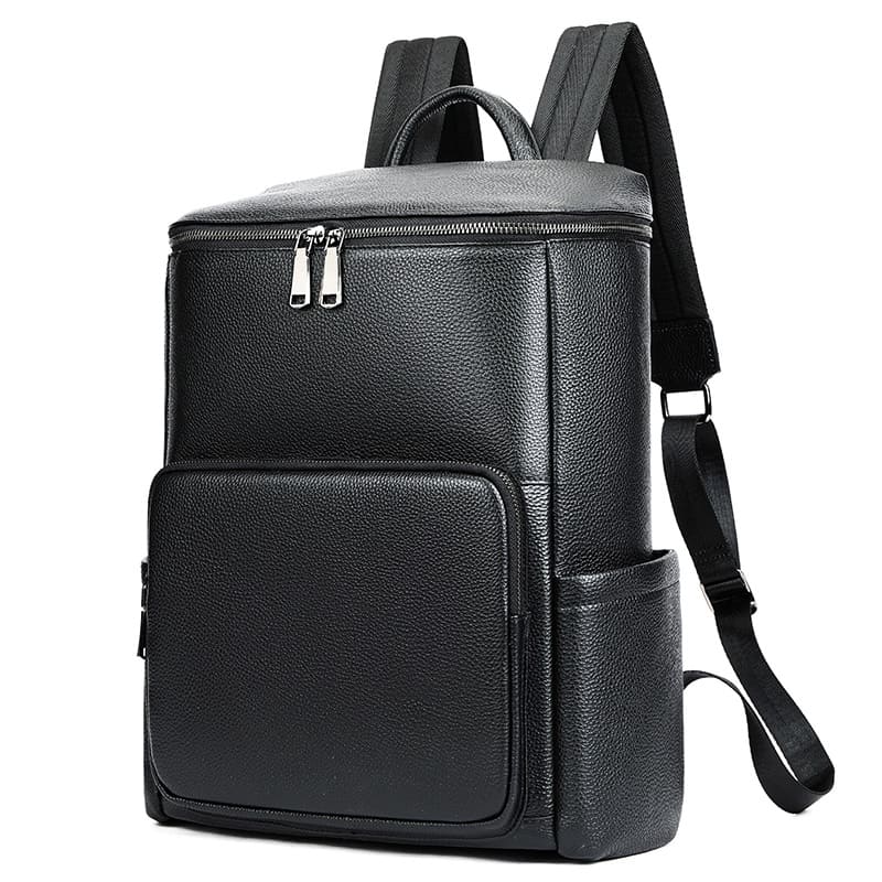 rucksack herren schwarz leder