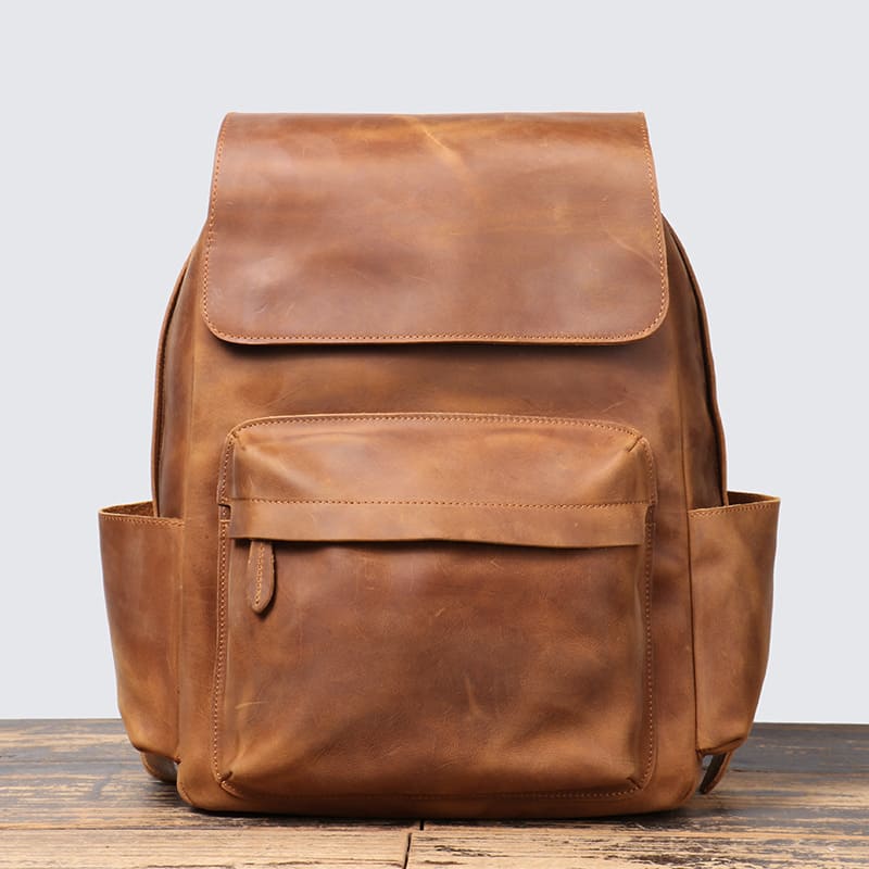 rucksack herren braun