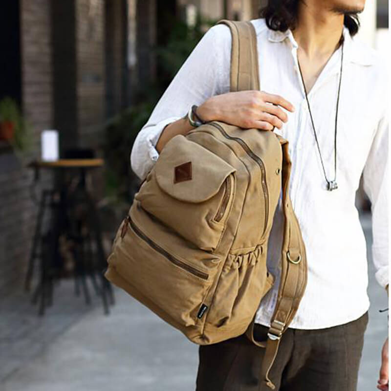 rucksack herren canvas