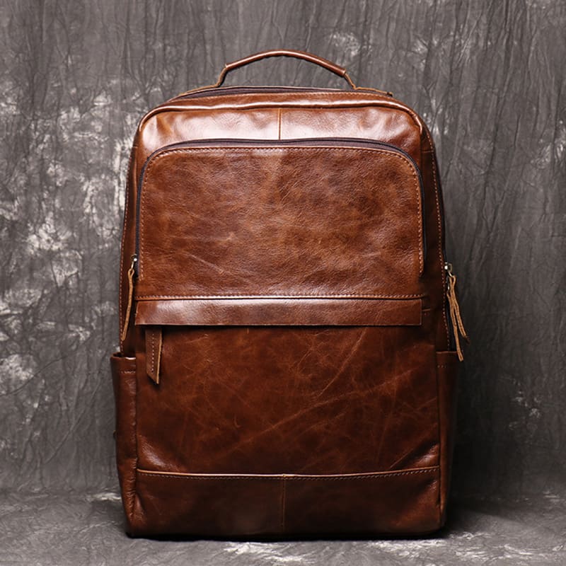 business rucksack herren braun