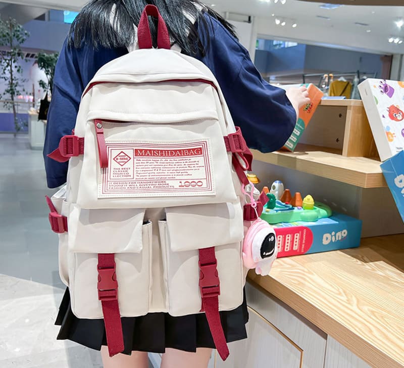 rucksack schule viele fächer