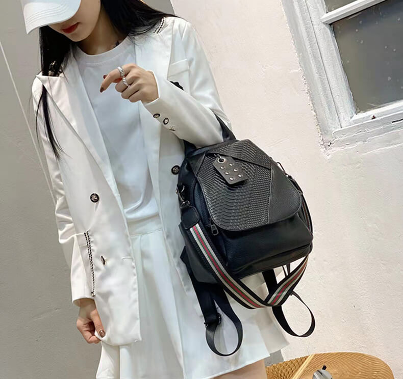 moderner rucksack damen