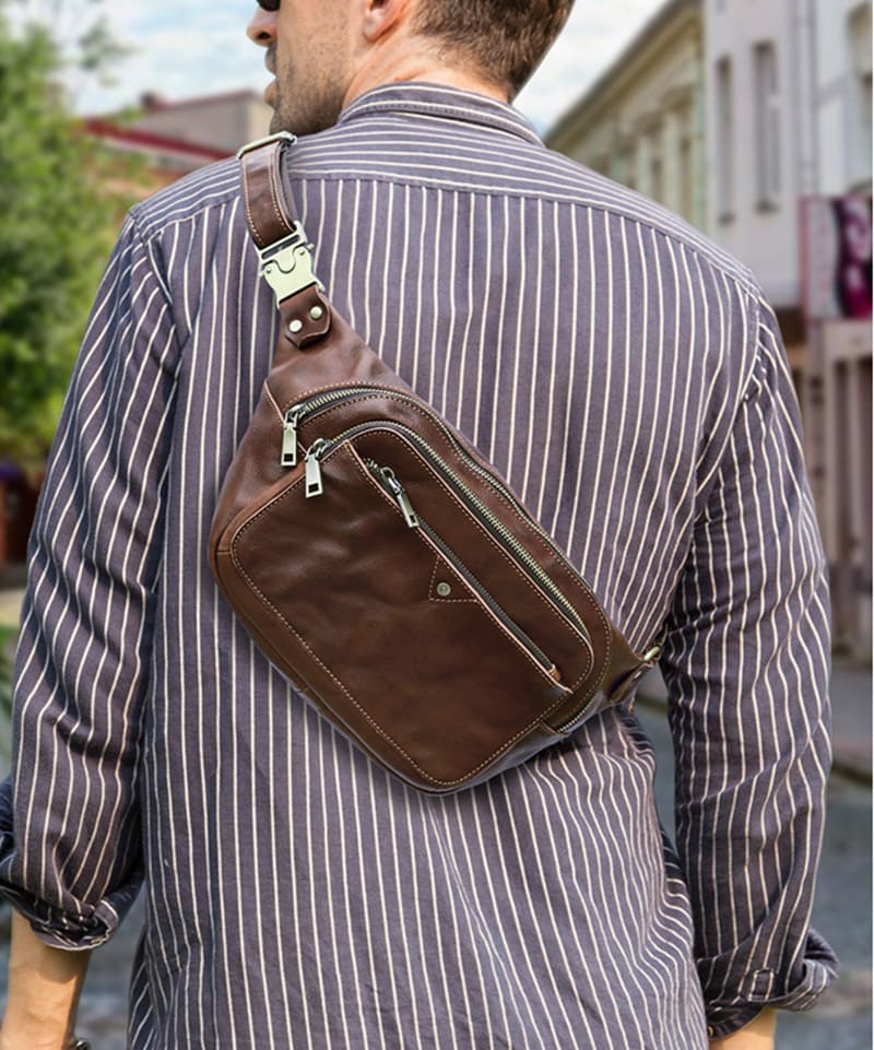 bauchtasche rücken tragen