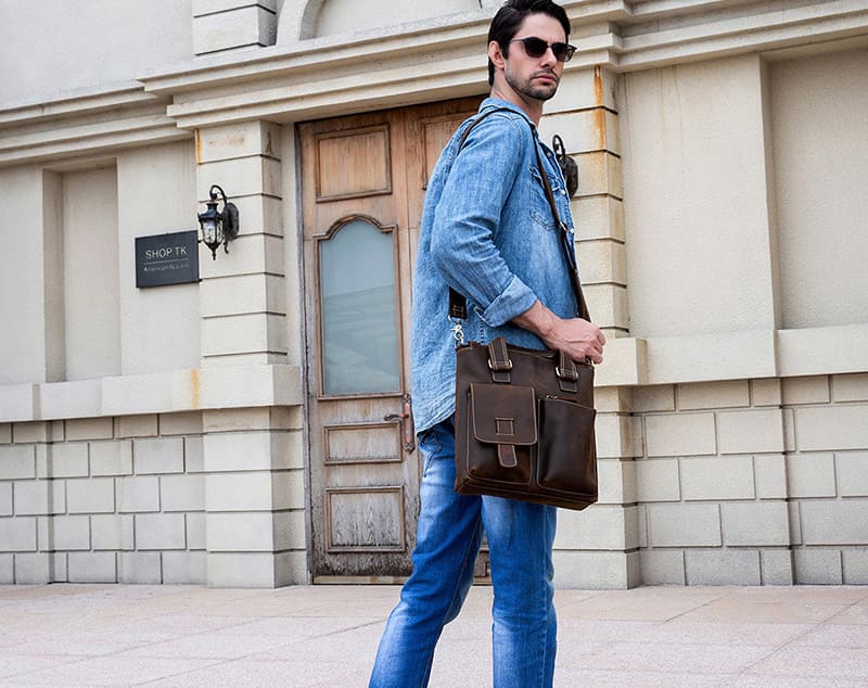 aktentasche herren leder