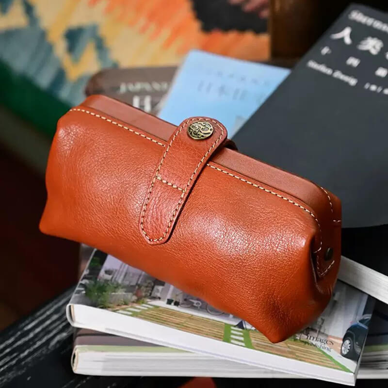 damen clutch leder
