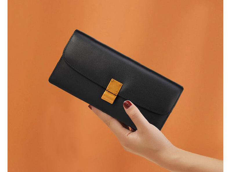 brieftasche damen schwarz