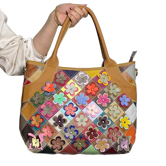 damen handtasche patchwork