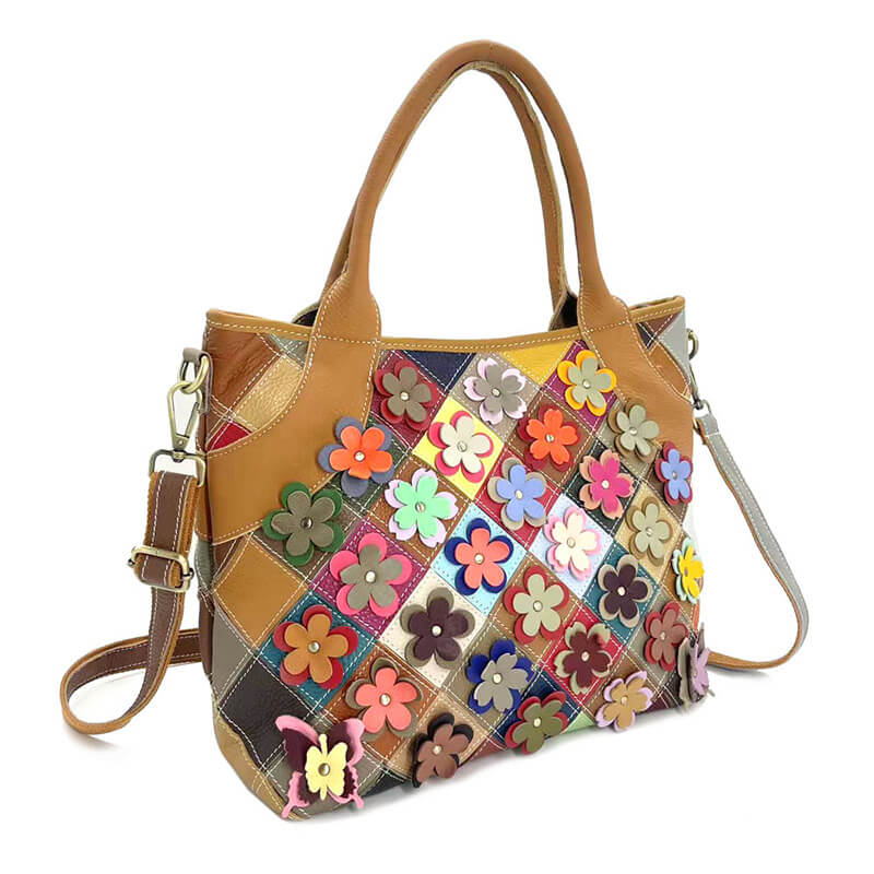 damen handtasche patchwork