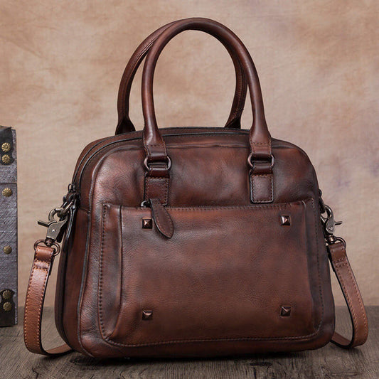 handtasche damen leder vintage