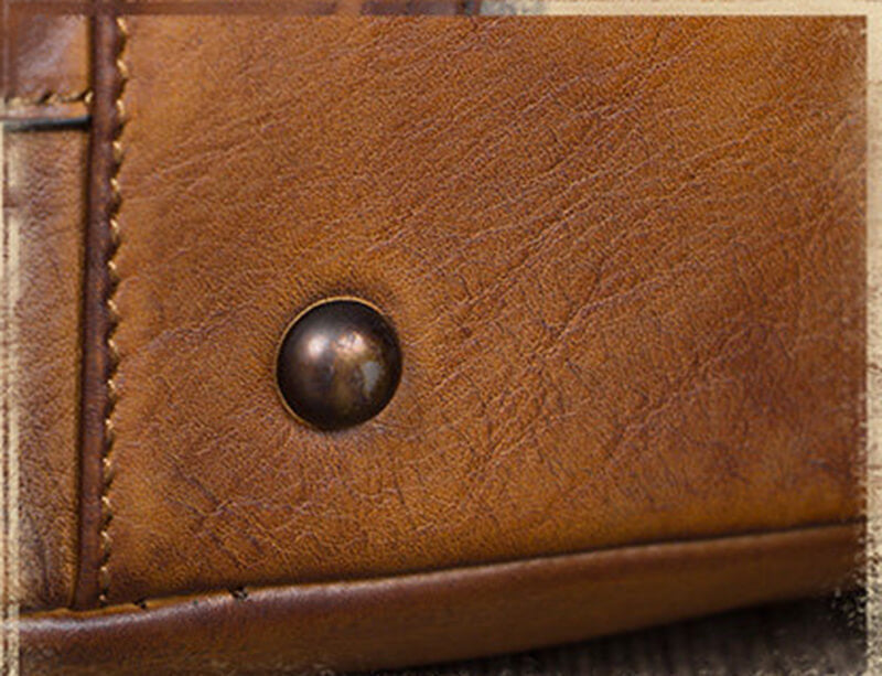 Damen Handtasche Vintage Leder Umhängetasche in 6 Farben
