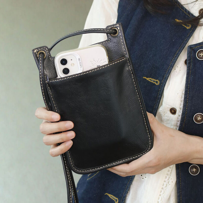 handytasche damen leder