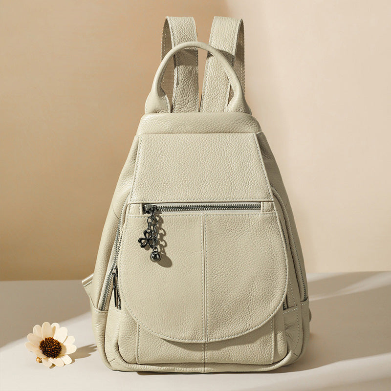 damen rucksack weiß