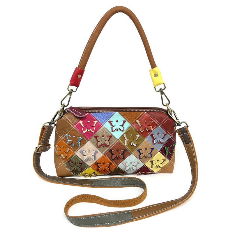 schultertasche handtasche damen bunt