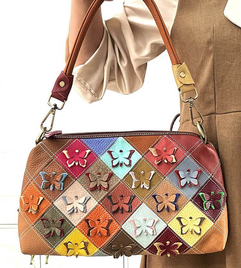 schultertasche damen ledertasche