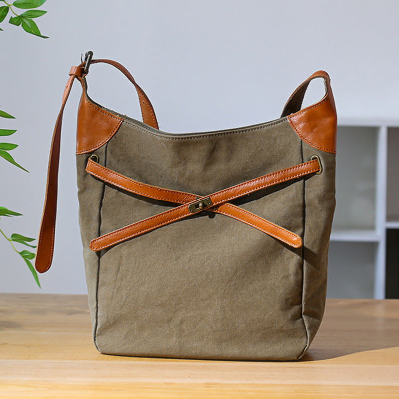 schultertasche damen grün