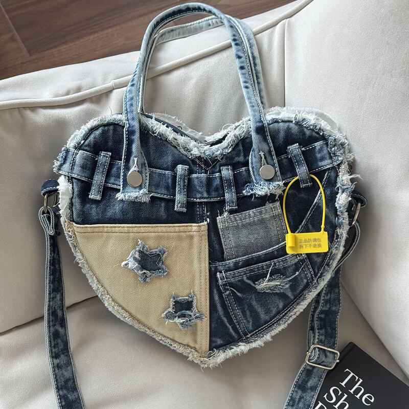 umhängetasche damen herzform