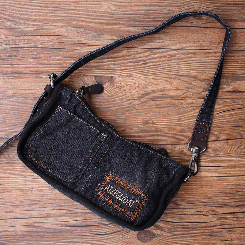 schultertasche denim tasche