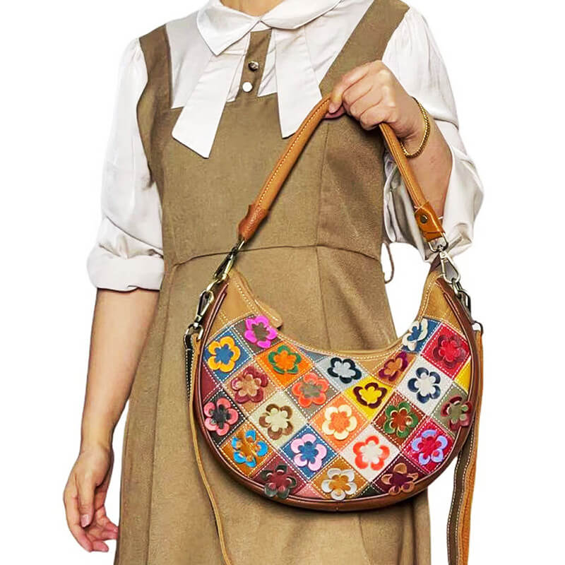 schultertasche damen bunt